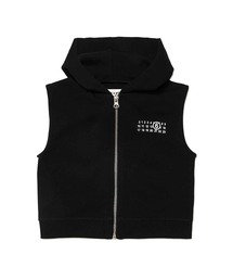 MM6 Maison Margiela（ｴﾑｴﾑｼｯｸｽ ﾒｿﾞﾝ ﾏﾙｼﾞｪﾗ）の「MM6 Maison Margiela(エムエムシックス メゾン マルジェラ)Kids & Junior ジップアップスウェットベスト（スウェット）」