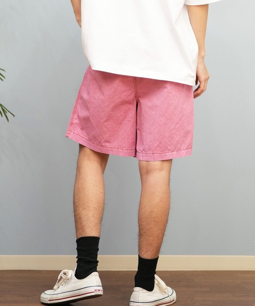 Ocean Pacific（オーシャンパシフィック）の「OP/オーピー ショーツ ワンポイント 515758（その他パンツ・メンズ・オリーブ/ピンク/ライム・XL/L/M）」の12枚目の写真