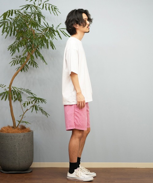 Ocean Pacific（オーシャンパシフィック）の「OP/オーピー ショーツ ワンポイント 515758（その他パンツ・メンズ・オリーブ/ピンク/ライム・XL/L/M）」の15枚目の写真