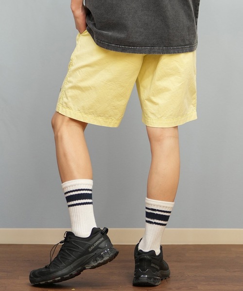 Ocean Pacific（オーシャンパシフィック）の「OP/オーピー ショーツ ワンポイント 515758（その他パンツ・メンズ・オリーブ/ピンク/ライム・XL/L/M）」の6枚目の写真