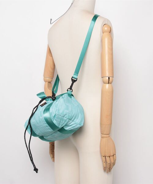 PENDLETON（ペンドルトン）の「ST:PENDLETON ペンドルトンRIPSTOP DRAW BOSTON　リップストップ ドロー ボストンバッグ（ショルダーバッグ・レディース・オフホワイト/ターコイズブルー/ブラック・FREE）」の21枚目の写真