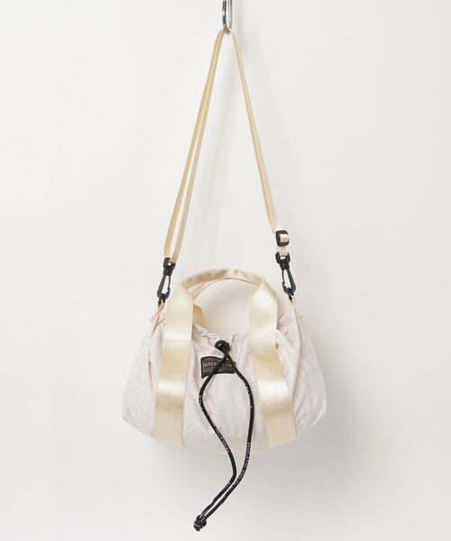 PENDLETON（ペンドルトン）の「ST:PENDLETON ペンドルトンRIPSTOP DRAW BOSTON　リップストップ ドロー ボストンバッグ（ショルダーバッグ・レディース・オフホワイト/ターコイズブルー/ブラック・FREE）」の14枚目の写真