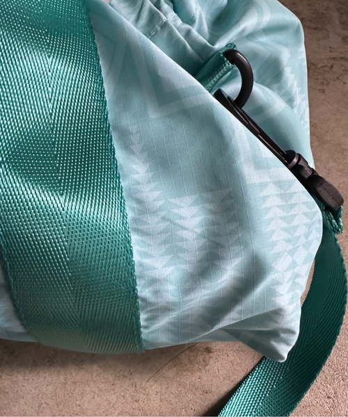 PENDLETON（ペンドルトン）の「ST:PENDLETON ペンドルトンRIPSTOP DRAW BOSTON　リップストップ ドロー ボストンバッグ（ショルダーバッグ・レディース・オフホワイト/ターコイズブルー/ブラック・FREE）」の19枚目の写真