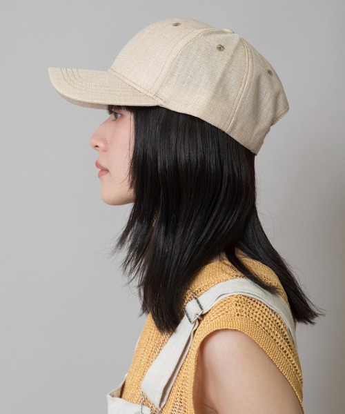 Munich（ミューニック）の「リネンライクキャンバスキャップ（キャップ・レディース・グレー/ベージュ/ブラック・FREE）」の9枚目の写真
