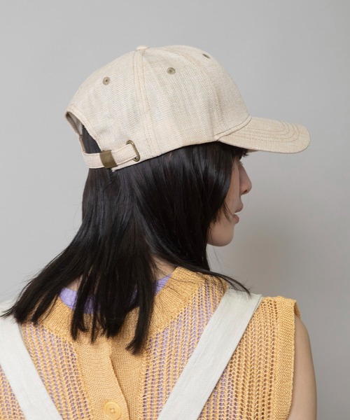 Munich（ミューニック）の「リネンライクキャンバスキャップ（キャップ・レディース・グレー/ベージュ/ブラック・FREE）」の10枚目の写真