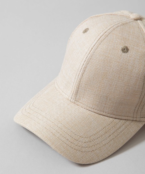 Munich（ミューニック）の「リネンライクキャンバスキャップ（キャップ・レディース・グレー/ベージュ/ブラック・FREE）」の14枚目の写真