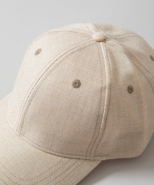 Munich（ミューニック）の「リネンライクキャンバスキャップ（キャップ・レディース・グレー/ベージュ/ブラック・FREE）」の15枚目の写真
