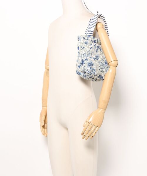 チチカカ（チチカカ）の「ブロックプリントキルトミニトートバッグ【WEB限定】（トートバッグ・レディース・ブルー/ターコイズブルー/イエロー/ピンク・FREE）」の17枚目の写真