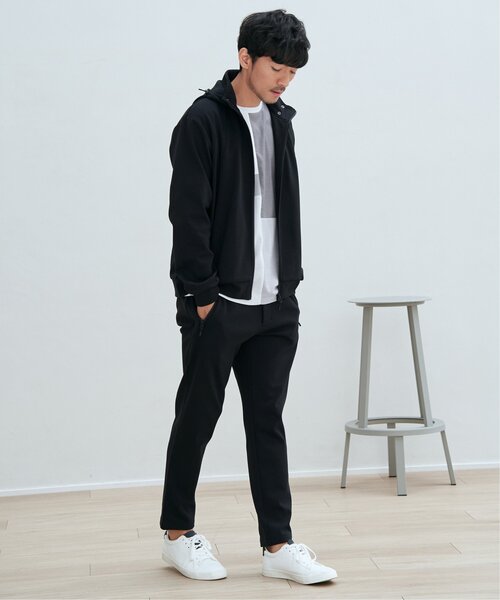 ikka（イッカ）の「テックストレッチジップパンツ（その他パンツ・メンズ・スモークグレー/ブラック・S/M/L/XL）」の19枚目の写真