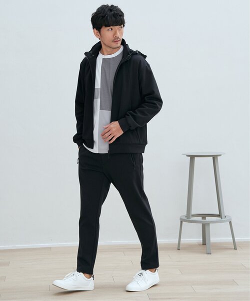 ikka（イッカ）の「テックストレッチジップパンツ（その他パンツ・メンズ・スモークグレー/ブラック・S/M/L/XL）」の20枚目の写真