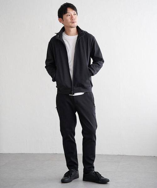ikka（イッカ）の「テックストレッチジップパンツ（その他パンツ・メンズ・スモークグレー/ブラック・S/M/L/XL）」の15枚目の写真