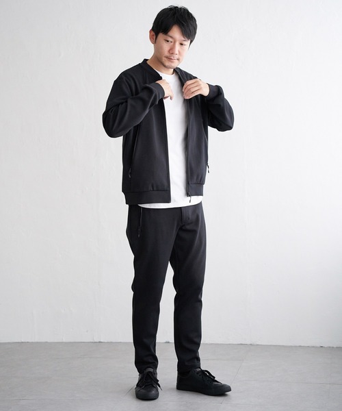 ikka（イッカ）の「テックストレッチジップパンツ（その他パンツ・メンズ・スモークグレー/ブラック・S/M/L/XL）」の8枚目の写真