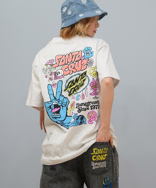 SANTA CRUZ(サンタクルーズ)の「【ユニセックス】SANTACRUZ/サンタクルーズ バックプリントTシャツ 502252432(Tシャツ/カットソー・レディース・グレー/ホワイト/ブラック・XL/L/M)」の3枚目の写真