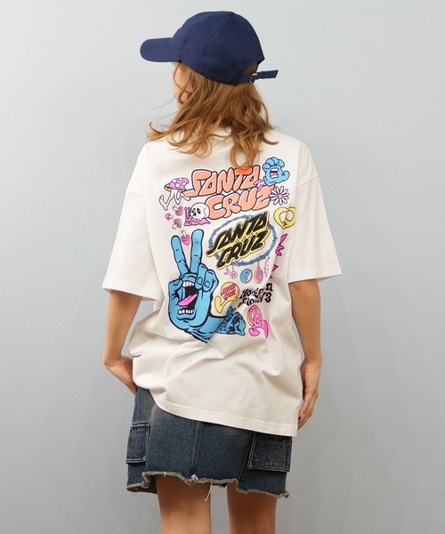 SANTA CRUZ(サンタクルーズ)の「【ユニセックス】SANTACRUZ/サンタクルーズ バックプリントTシャツ 502252432(Tシャツ/カットソー・レディース・グレー/ホワイト/ブラック・XL/L/M)」の6枚目の写真