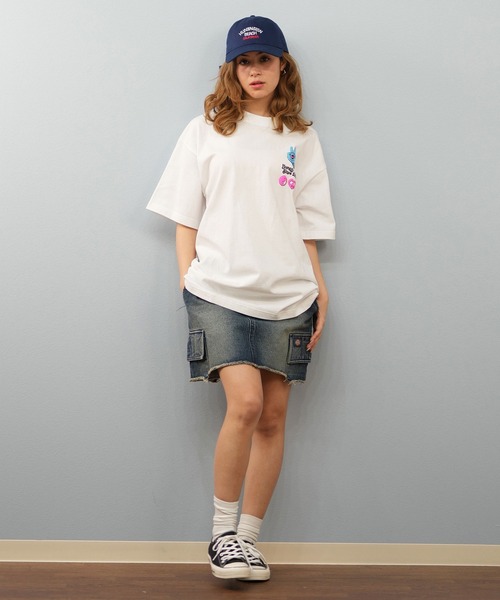 SANTA CRUZ(サンタクルーズ)の「【ユニセックス】SANTACRUZ/サンタクルーズ バックプリントTシャツ 502252432(Tシャツ/カットソー・レディース・グレー/ホワイト/ブラック・XL/L/M)」の7枚目の写真
