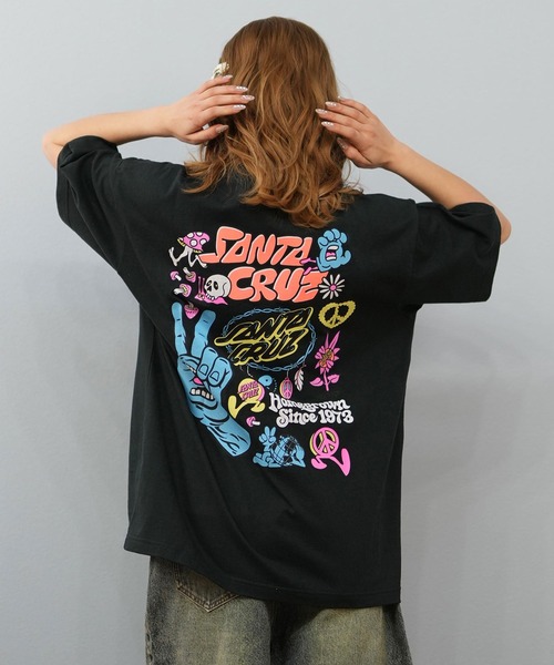 SANTA CRUZ(サンタクルーズ)の「【ユニセックス】SANTACRUZ/サンタクルーズ バックプリントTシャツ 502252432(Tシャツ/カットソー・レディース・グレー/ホワイト/ブラック・XL/L/M)」の12枚目の写真