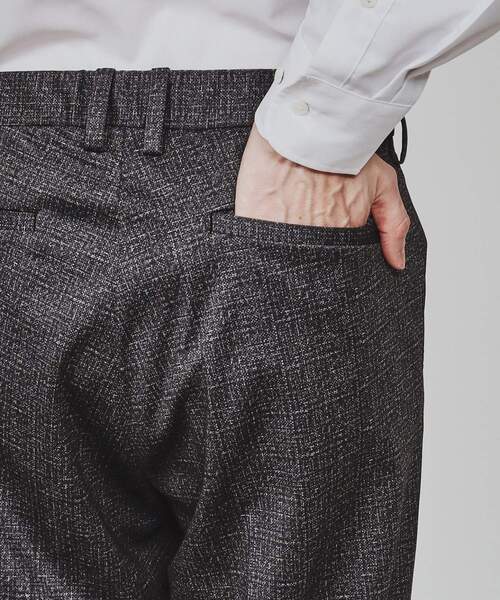 tk.TAKEO KIKUCHI（ティーケータケオキクチ）の「◆【セットアップ対応】Connectスラックス（その他パンツ・メンズ・グレー系4/ネイビー系5/ブラック系6・03/04/01/02）」の4枚目の写真