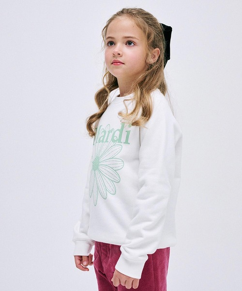 KIDS SWEATSHIRT FLOWERMARDI（スウェット）｜Mardi Mercredi