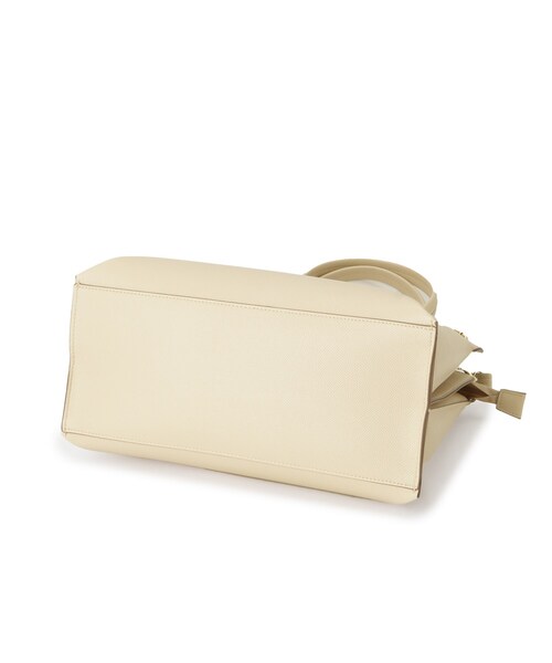 SHOO・LA・RUE（シューラルー）の「【軽量】スクエアトートバッグ（トートバッグ・レディース・ブラック/ライトベージュ/グレー・00）」の15枚目の写真