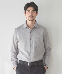 UNION STATION | ストレッチカチオンワイドカラーシャツ(シャツ/ブラウス)