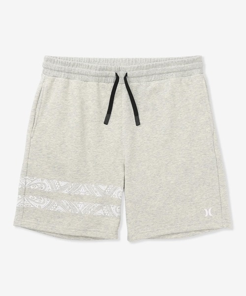 Hurley (ハーレー)の「Hurley/ハーレー ハーフパンツ ショートパンツ スウェットショーツ トライバル柄 セットアップ対応 MCWS251067(その他パンツ・メンズ・グレー/カーキ/アッシュ/ブラック×ブラック・M/L)」の3枚目の写真