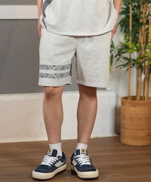 Hurley （ハーレー）の「Hurley/ハーレー TERRY TRIBAL BP SHORTS MCWS251067（その他パンツ・メンズ・グレー/カーキ・M/L）」の3枚目の写真