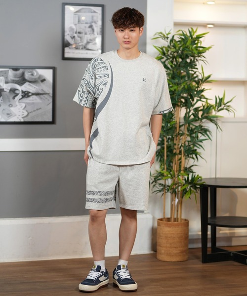 Hurley （ハーレー）の「Hurley/ハーレー TERRY TRIBAL BP SHORTS MCWS251067（その他パンツ・メンズ・グレー/カーキ・M/L）」の7枚目の写真