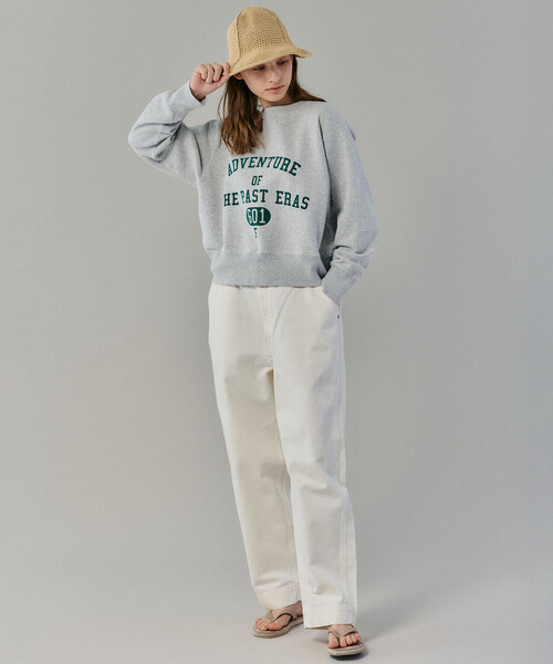 FilMelange |〈別注〉カレッジ スウェット セール】FilMelange |〈別注〉カレッジ スウェット WOMEN