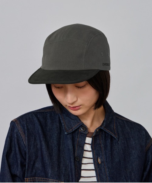 OVERRIDE（オーバーライド）の「OVERRIDE  CO HEMP REC SUEDE JETCAP SG / オーバーライド（キャップ・レディース・チョコ/ナチュラル/ピンク・57~59cm）」の2枚目の写真