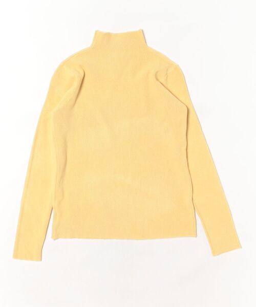 STYLEBLOCK(スタイルブロック)の「ブローチ付きボトルネックニットトップス(ニット/セーター・レディース・ライトブルー/ブラック/ライトグリーン/アイボリー/ライトピンク/ライトイエロー・FREE)」の7枚目の写真