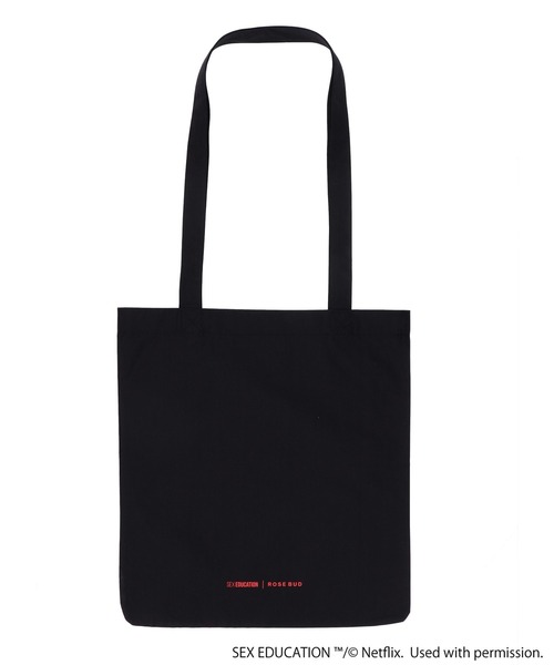 ROSE BUD（ローズバッド）の「Netflix Series ‘SEX EDUCATION’ × ROSE BUD/MESSAGE LOGO TOTE BAG（トートバッグ・レディース・イエロー/レッド/ブルー/ブラック/ライトブルー・ONE SIZE）」の8枚目の写真