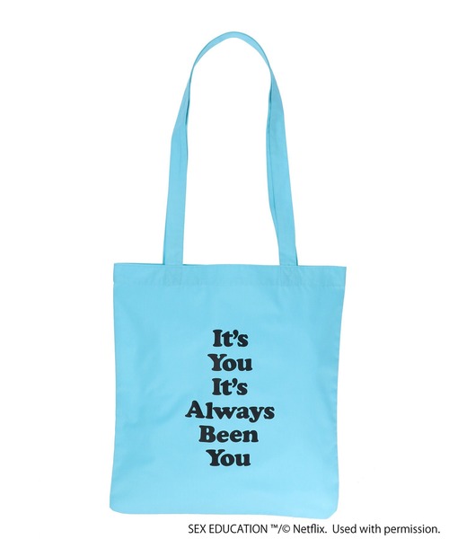ROSE BUD（ローズバッド）の「Netflix Series ‘SEX EDUCATION’ × ROSE BUD/MESSAGE LOGO TOTE BAG（トートバッグ・レディース・イエロー/レッド/ブルー/ブラック/ライトブルー・ONE SIZE）」の10枚目の写真