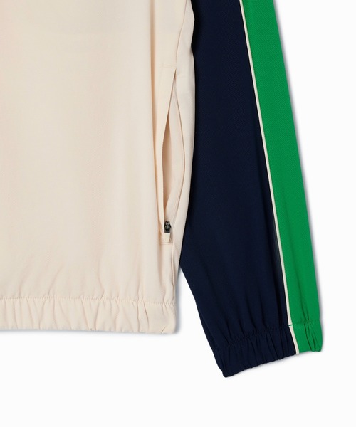 【美品】ラコステ　配色切り替えセットアップトラックスーツ セットアップ XL相当 LACOSTE ジャージ 配色切り替えセットアップトラックスーツ