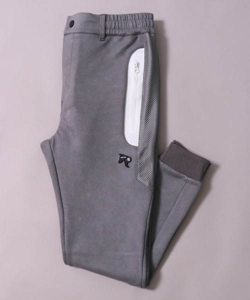BAYBLO（ベイブロ）の「(DE)【double E golf】フェイクスエード メッシュ 切替 ジョガーパンツ（その他パンツ・メンズ・グレー・L）」の7枚目の写真