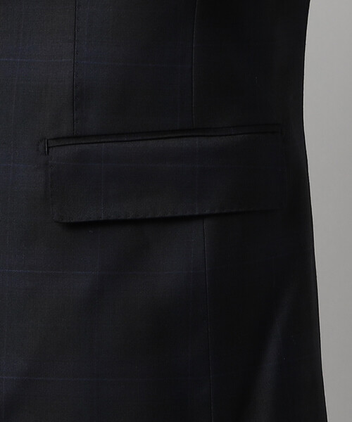 COMME CA MEN(コムサメン)の「【セットアップ対応】尾州織りイル・プリンチペ タータンチェック ジャケット(テーラードジャケット・メンズ・ブラック・S/M/L)」の13枚目の写真