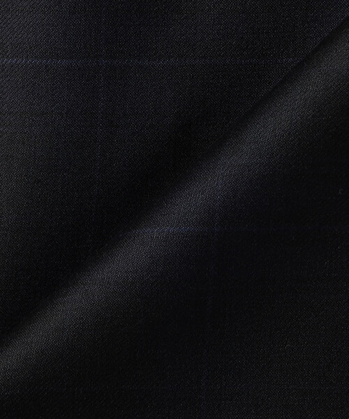 COMME CA MEN(コムサメン)の「【セットアップ対応】尾州織りイル・プリンチペ タータンチェック ジャケット(テーラードジャケット・メンズ・ブラック・S/M/L)」の2枚目の写真