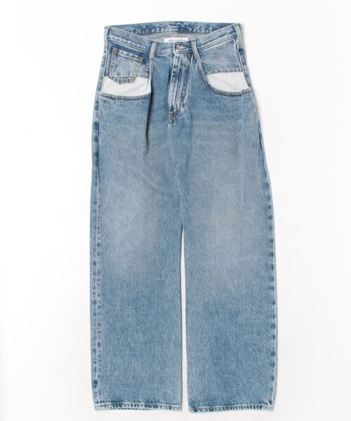 Maison Margiela（メゾンマルジェラ）の「Maison Margiela  PANTS 5 POCKETS（デニムパンツ・レディース・ライトブルー・38/36）」の5枚目の写真