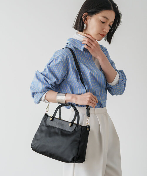 最終値下げ！美品　ラシット　［A4サイズ対応］三層2wayトートバッグ A4サイズ対応］三層2wayトートバッグ M | russet(ラシット