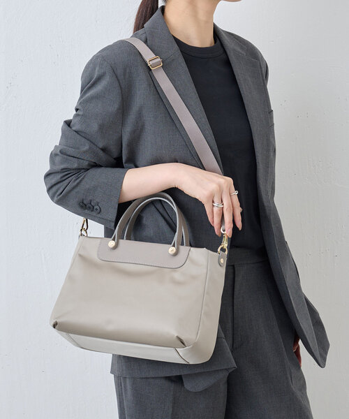 最終値下げ！美品　ラシット　［A4サイズ対応］三層2wayトートバッグ A4サイズ対応］三層2wayトートバッグ M | russet(ラシット