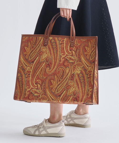 高級　A VACATION アヴァケーション　トートバッグ　タンク　ペイズリー A VACATION / TANK PAISLEY トートバッグ（トートバッグ）｜A