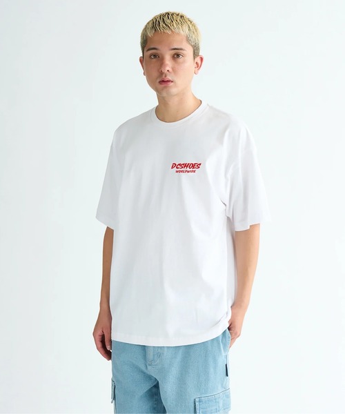 DC SHOES(ディーシーシューズ)の「25 SKATE SKULL SS/DCバックプリント半袖Tシャツ(Tシャツ/カットソー・メンズ・ブラック/ブラック系その他/ホワイト/サンドベージュ・MEDIUM/LARGE/X-LARGE)」の8枚目の写真