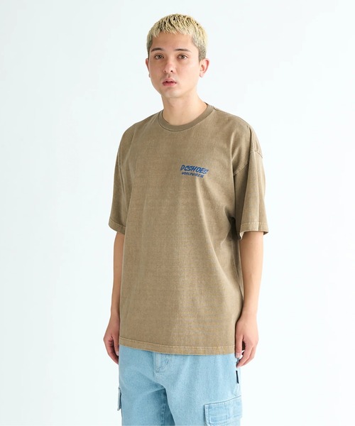 DC SHOES(ディーシーシューズ)の「25 SKATE SKULL SS/DCバックプリント半袖Tシャツ(Tシャツ/カットソー・メンズ・ブラック/ブラック系その他/ホワイト/サンドベージュ・MEDIUM/LARGE/X-LARGE)」の7枚目の写真