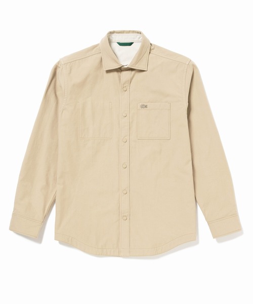LACOSTE(ラコステ)の「カラーリバーシブルボタンダウンシャツ(シャツ/ブラウス・メンズ・ダークグリーン/ベージュ/ネイビー・39/41/40/42)」の5枚目の写真