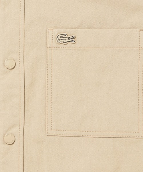 LACOSTE(ラコステ)の「カラーリバーシブルボタンダウンシャツ(シャツ/ブラウス・メンズ・ダークグリーン/ベージュ/ネイビー・39/41/40/42)」の10枚目の写真