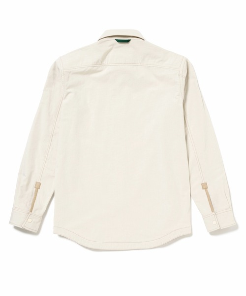 LACOSTE(ラコステ)の「カラーリバーシブルボタンダウンシャツ(シャツ/ブラウス・メンズ・ダークグリーン/ベージュ/ネイビー・39/41/40/42)」の12枚目の写真