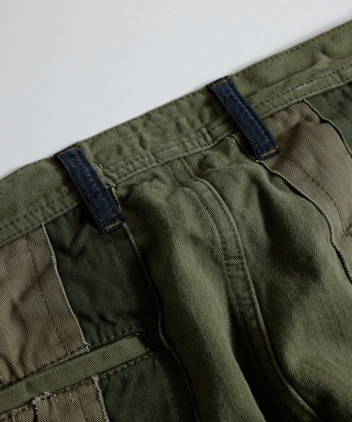 FDMTL（ファンダメンタル）の「FDMTL/ファンダメンタル/OBI PATCH PANTS RINSE（その他パンツ・メンズ・カーキ・34inch/32inch/30inch/28inch）」の4枚目の写真