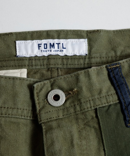 FDMTL（ファンダメンタル）の「FDMTL/ファンダメンタル/OBI PATCH PANTS RINSE（その他パンツ・メンズ・カーキ・34inch/32inch/30inch/28inch）」の5枚目の写真