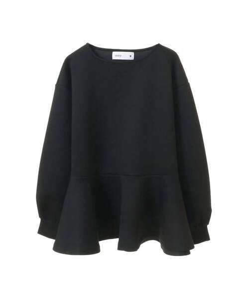 CONVERSE TOKYO（コンバーストウキョウ）の「PEPLUM PULLOVER SWEAT（スウェット・レディース・ホワイト/グレー/ブラック・FREE）」の2枚目の写真