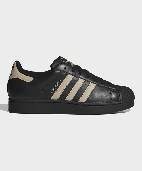 美品 adidas SUPERSTAR ブラック スニーカー金縁 28.0 スーパースターII / Superstar II / アディダスオリジナルス adidas
