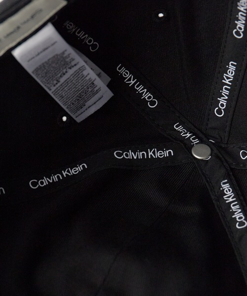 Calvin Klein（カルバン・クライン）の「Calvin Klein/カルバンクライン MONOLOGO CAP キャップ（キャップ・メンズ・ホワイト/ブラック/ライトブルー・ONE SIZE）」の6枚目の写真